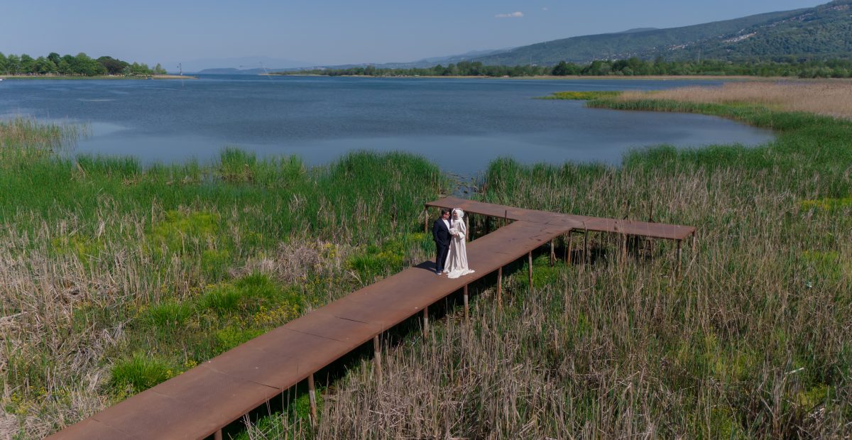 Körfezkent nişan çekimi plato dekoru